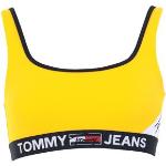 Gule Tommy Hilfiger Bikinitoppe i Jersey Størrelse XL til Damer 