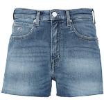 Blå Tommy Hilfiger Denim shorts i Denim Falmede Størrelse XL til Damer 
