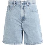 Blå Tommy Hilfiger Denim shorts i Denim Størrelse XL til Damer 