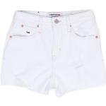 Hvide Tommy Hilfiger Denim shorts Størrelse XL til Damer 