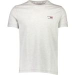 Grå Tommy Hilfiger Økologiske Bæredygtige T-shirts med rund udskæring Størrelse XL til Herrer 