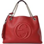 Røde Gucci Shoppere i Læder til Damer på udsalg 