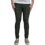 Grønne DSQUARED2 Skinny jeans i Bomuld Størrelse XL til Herrer på udsalg 