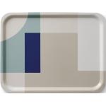 Tray Sand, Large Home Tableware Dining & Table Accessories Trays Blue Applicata