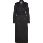 Sorte Filippa K Trench coats Størrelse XL 