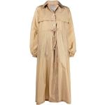 Beige Prada Trench coats i Nylon Størrelse XL til Damer på udsalg 