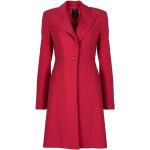 Røde PINKO Trench coats Størrelse XL til Damer på udsalg 