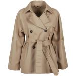 Beige FAY Trench coats Størrelse XL til Damer på udsalg 