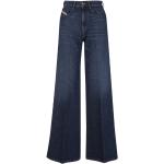 Mørkeblå Flared Diesel Bootcut jeans i Bomuld Størrelse XL til Damer 