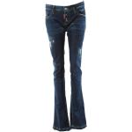 Blå Flared DSQUARED2 Bootcut jeans i Bomuld Størrelse XL til Herrer på udsalg 