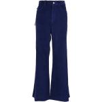 Blå Flared Marc Jacobs Fløjlsbukser i Fløjl Størrelse XL til Damer på udsalg 