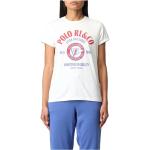 Hvide POLO RALPH LAUREN T-shirts Størrelse XL til Damer på udsalg 