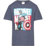 Blå Marvel T-shirts Størrelse XL 