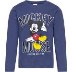 Blå Andeby Mickey Mouse Langærmede t-shirts Med lange ærmer Størrelse XL 