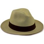 Brune Sommer Panama hatte i Strå Størrelse XL 57 cm til Herrer 