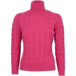 Pinke Cashmere Company Rullekraver Størrelse XL til Damer på udsalg 