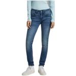 Blå G-Star Skinny jeans Størrelse XL til Damer på udsalg 