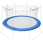 Ultrasport Edge Cover for Garden Trampolines Wave and Jumper (Models from May 2014), Trampoline Accessories Edge Protection in Various Colours, Trampoline Spring Cover for Diameter 180 to 430 cm, blue, 430 cm