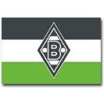 VFL Borussia Mönchengladbach Men's Borussia Mönchengladbach-Fohlenelf Item Hoisting Flag Diamond 250 x 150 cm Flag Multi-Coloured