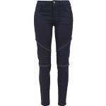 Blå Urban Classics Slim jeans i Bomuld Størrelse XL med Stretch til Damer på udsalg 