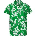 Kortærmede skjorter Button down med korte ærmer Størrelse XL med Blomstermønster til Herrer 