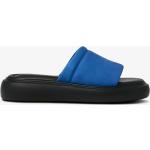 Blå Vagabond Sommer Sandaler med hæl i Nubuck Størrelse 36 til Damer på udsalg 