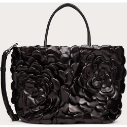 Valentino Garavani Small Valentino Garavani 03 Rose Edition Atelier Tote Bag Women Black 100% Lambskin OneSize