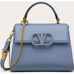 Valentino Garavani Small Vsling Grainy Calfskin Handbag Women Niagara 100% Pelle Di Vitello - Bos Taurus OneSize