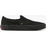 Sorte Klassiske Vans Classic Slip-On Skater sko i Gummi Med elastik Størrelse 37 til Herrer på udsalg 