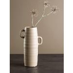 22 cm Vaser i Stentøj med Blomstermønster 