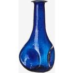 Blå Violetta Glasvaser i Glas på udsalg 