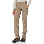 Klassiske Vaude Farley Økologiske Bæredygtige Outdoor bukser med Bluesign Størrelse XL med Stretch til Damer på udsalg 