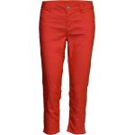 Vavacr 3/4 Pant Coco Fit Bottoms Jeans Straight-regular Red Cream