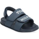 Blå Tommy Hilfiger Sommer Sandaler med velcro Med velcro 