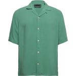 Grønne AllSaints Kortærmede skjorter med korte ærmer Størrelse XL 