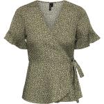 Grønne Vero Moda Bluser i Polyester Størrelse XL til Damer på udsalg 