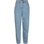 Lyseblå 26 Bredde Vero Moda Mom jeans i Bomuld Størrelse XL til Damer på udsalg 