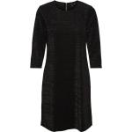 Sorte Korte Vero Moda Aftenkjoler i Polyester Med 3/4 ærmer Størrelse XL til Damer på udsalg 
