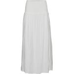 Hvide Vero Moda Lange nederdele i Viskose Størrelse XL til Damer 