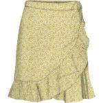Gule Vero Moda Nederdele i Polyester Størrelse XL til Damer på udsalg 