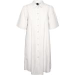 Hvide Vero Moda Skjortekjoler i Polyester Størrelse XL til Damer på udsalg 