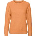 Orange Vero Moda Striktrøjer i Polyester Størrelse XL til Damer 
