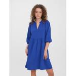 Blå Korte Vero Moda Minikjoler i Polyester Størrelse XL til Damer på udsalg 
