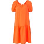 Orange Vero Moda Sommer Sommerkjoler i Bomuld Størrelse XL til Damer på udsalg 