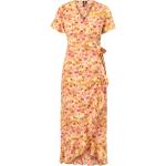 Vero Moda - Maxi kjole vmHenna 2/4 Wrap Long Dresss - Gul - 34/36