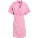 Pinke Klassiske Midi Vero Moda Aftenkjoler med korte ærmer Størrelse XL til Damer 