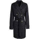 Sorte Vero Moda Trench coats i Kiper Størrelse XL til Damer 