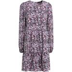 Korte Vero Moda Aftenkjoler i Polyester med rund udskæring Med lange ærmer Størrelse XL med Blomstermønster til Damer 