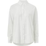 Hvide Vero Moda Økologiske Bæredygtige Langærmede skjorter i Bomuld Med lange ærmer Størrelse XL til Damer på udsalg 