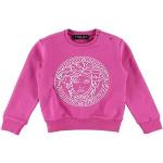 Versace Sweatshirt - Medusa - Fuchsia/hvid - Versace - 3 År (98) - Sweatshirt